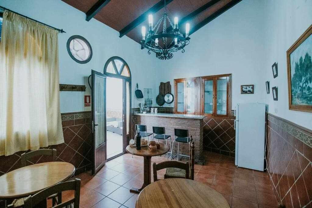 Casa Rural Con Jacuzzi, Sauna, Barbacoa Y Barra Cabeza la Vaca Esterno foto