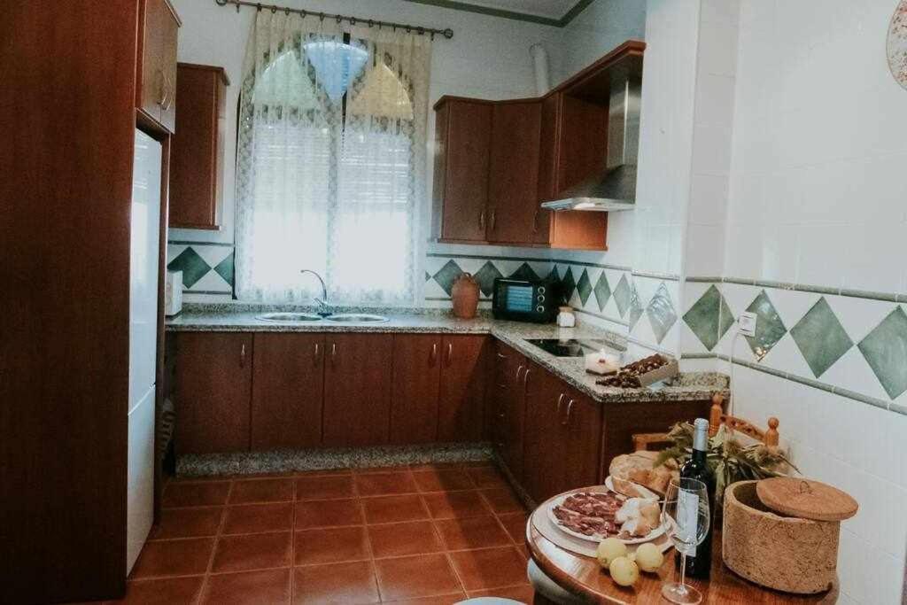 Casa Rural Con Jacuzzi, Sauna, Barbacoa Y Barra Cabeza la Vaca Esterno foto