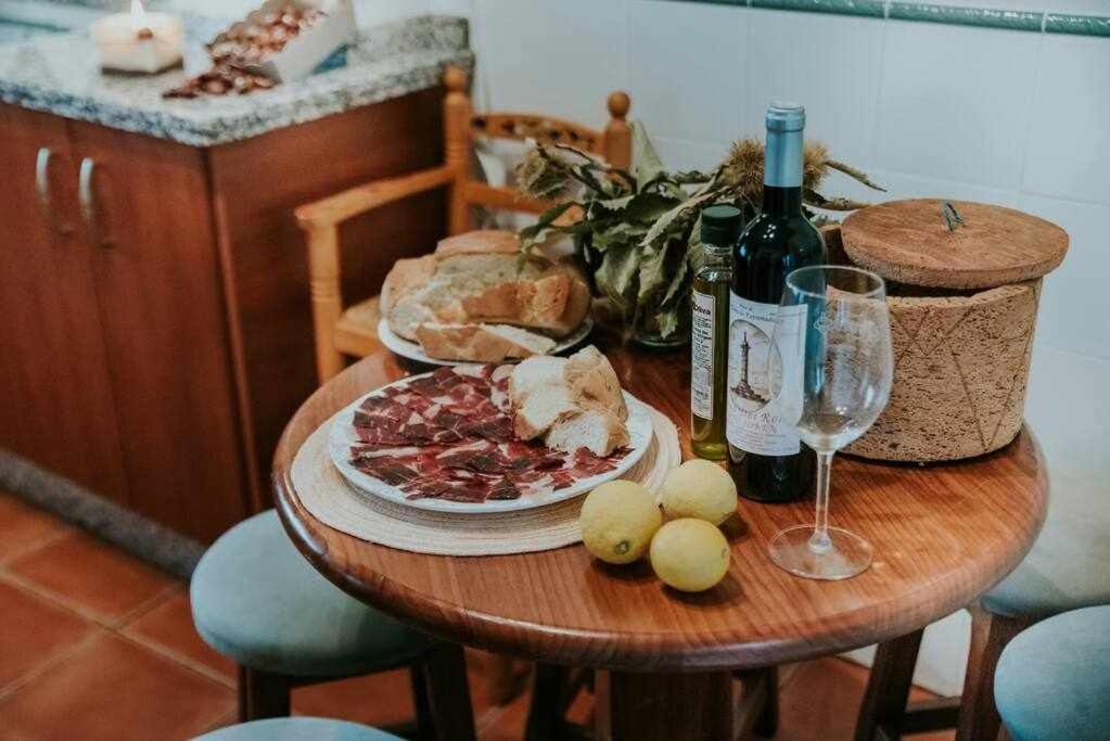 Casa Rural Con Jacuzzi, Sauna, Barbacoa Y Barra Cabeza la Vaca Esterno foto