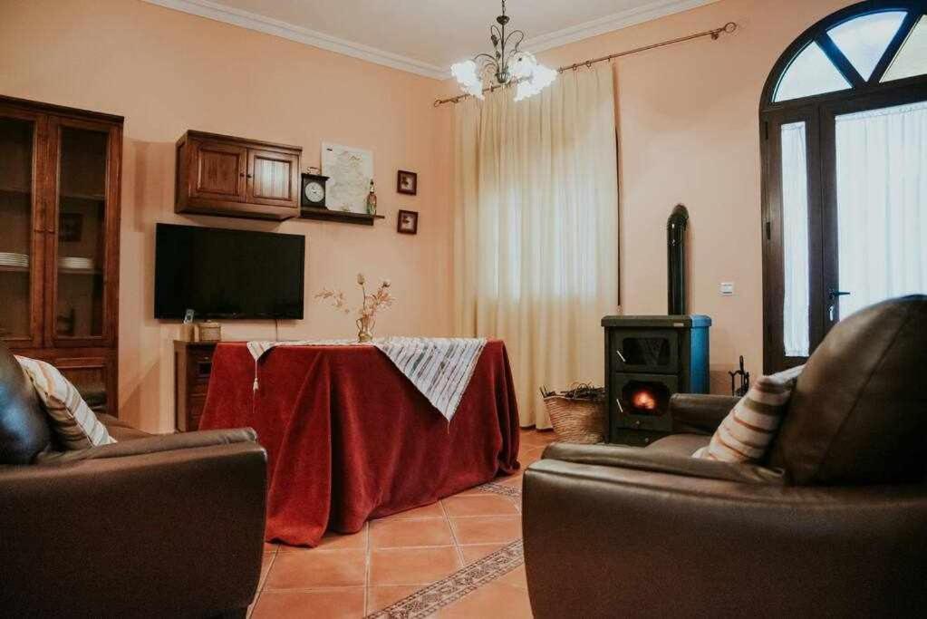 Casa Rural Con Jacuzzi, Sauna, Barbacoa Y Barra Cabeza la Vaca Esterno foto